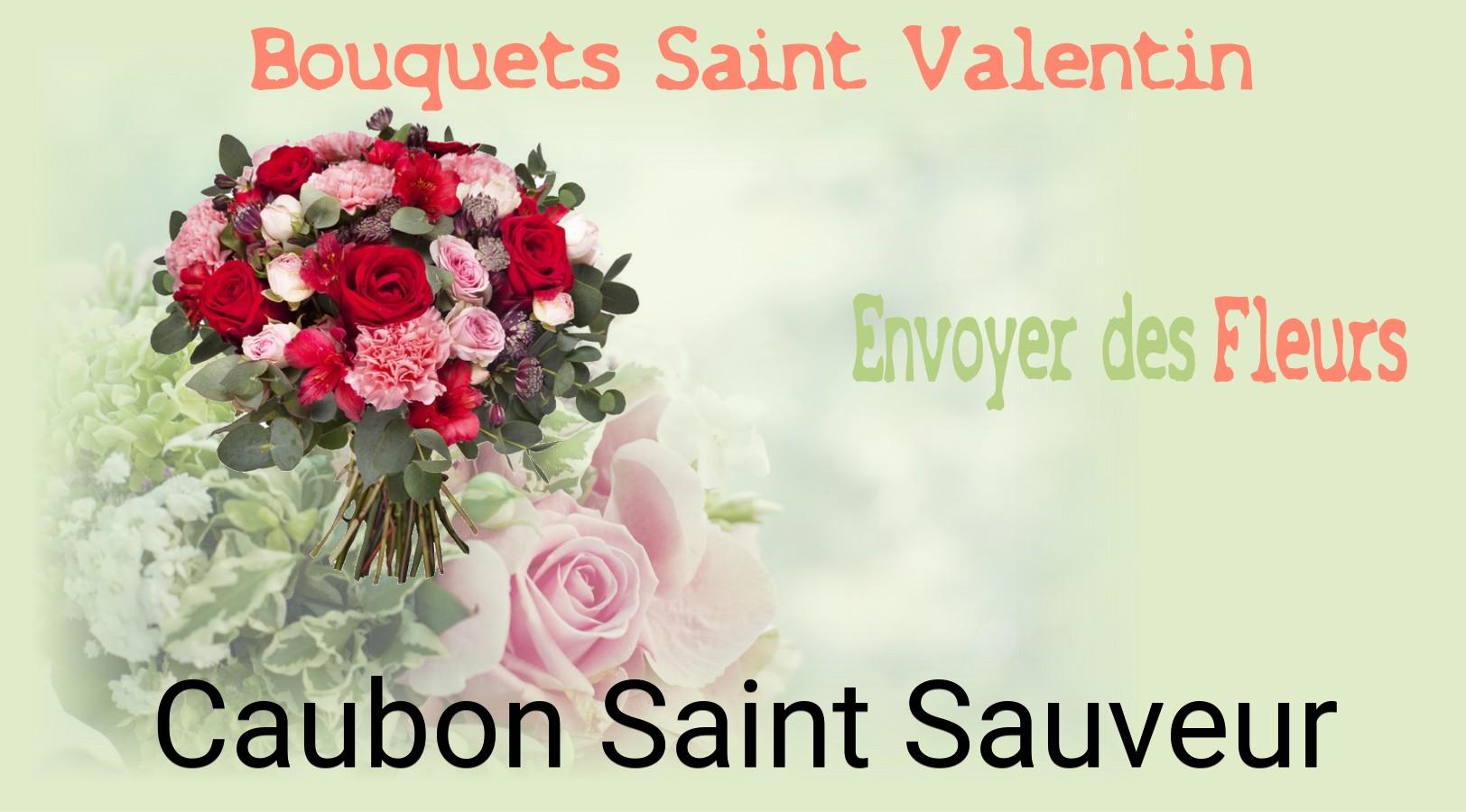Roses de Saint-Valentin livrées à Caubon-Saint-Sauveur